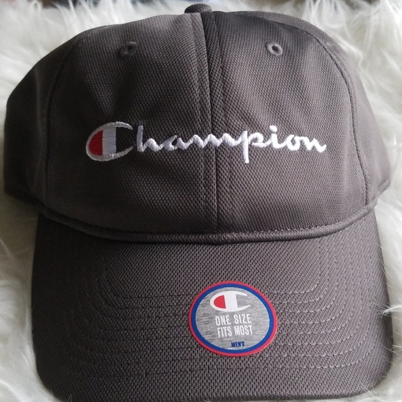 champion cap grey